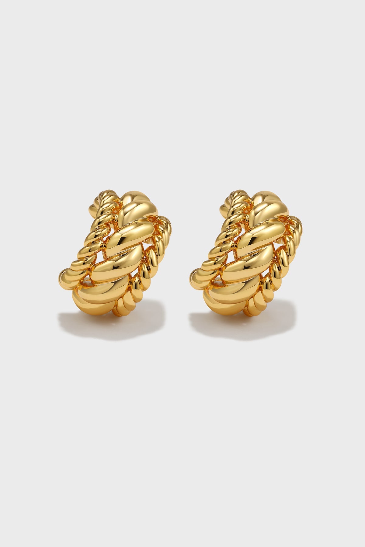 Golden Vine Whisper Earrings - booneealus