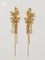 Golden Bloom Wings Earring - booneealus