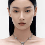 Three - dimensional Butterfly - knot Pull - chain Necklace