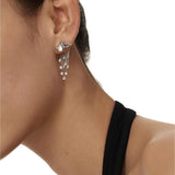 Cloud - Shaped, Water - Drop - Shaped And Round - Ball - Spliced Detachable Earrings