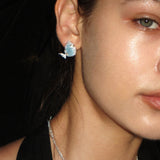 Teardrop-Shaped Butterfly Studs - booneealus