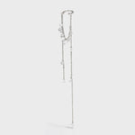 Zircon Tassel Ear Drops(Clip-on) - booneealus