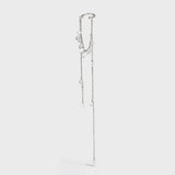 Zircon Tassel Ear Drops(Clip-on) - booneealus