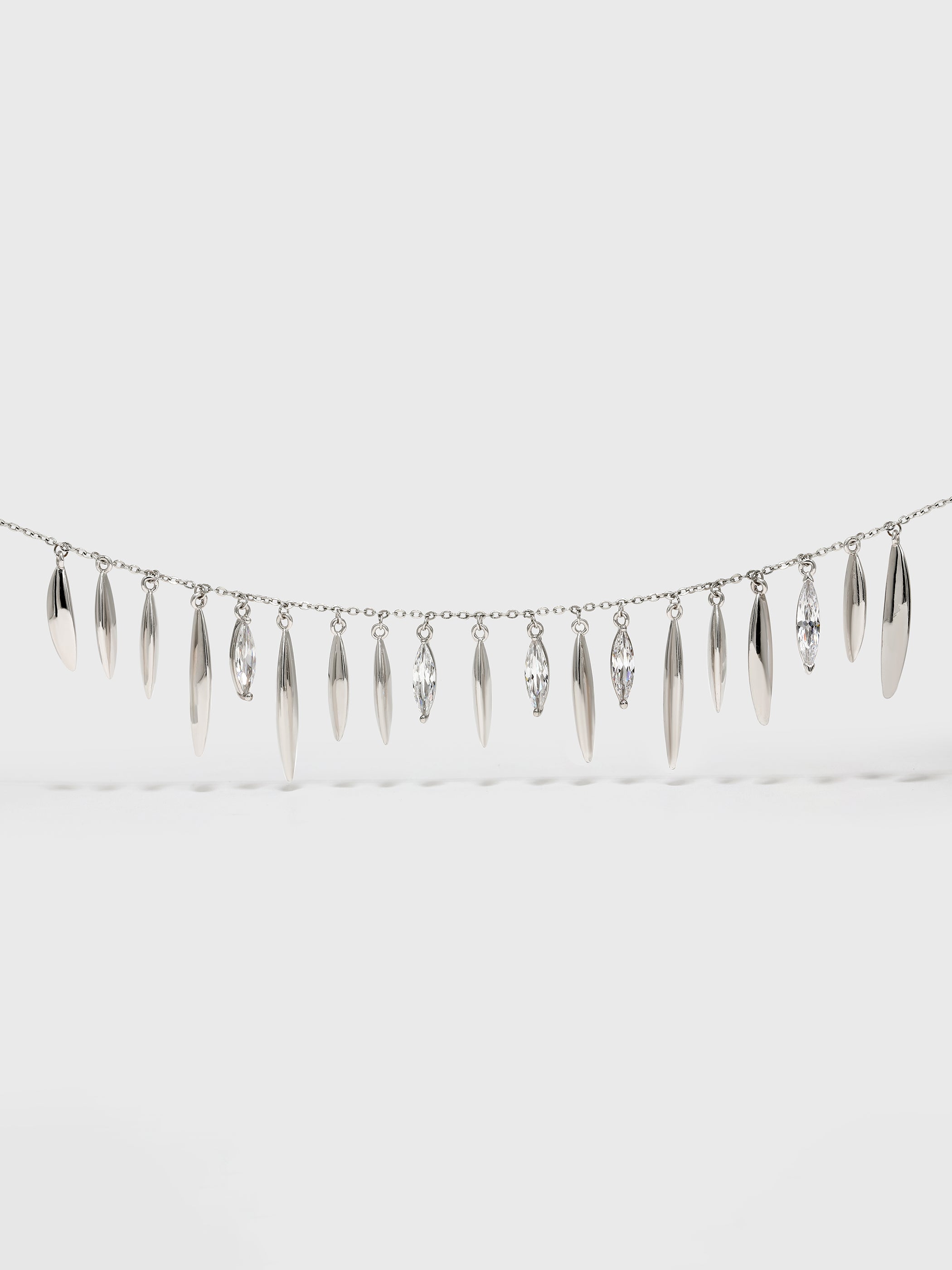 Indian Style Zirconia Necklaces - booneealus