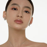 童话/亮钻小兔子耳钉