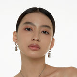 童话/宝石兔坠细项链
