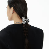Large - sized Zircon Heart - shaped Butterfly - knot Hairpin&nbsp;